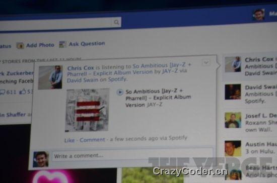 解读2011新版Facebook产品设计（上）facebook